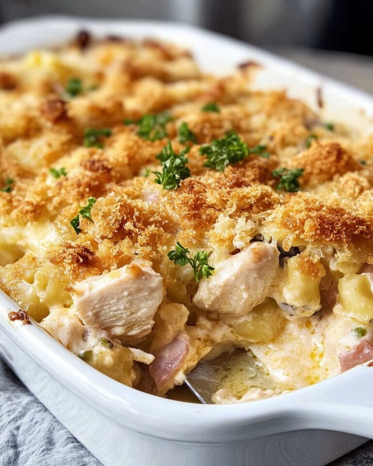 Iconic Chicken Cordon Bleu Casserole Recipe