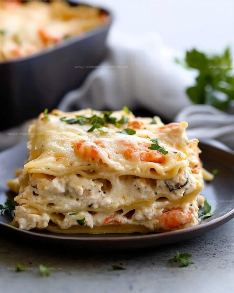 Seafood Lasagna Recipe