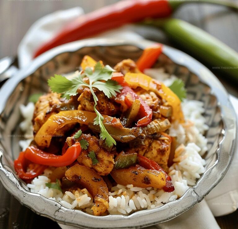 Chicken Fajita Rice Bowl Recipe