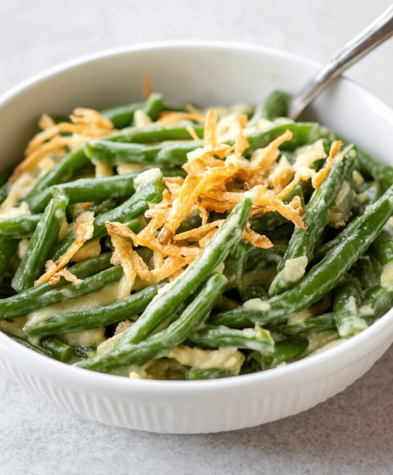 Easy Green Bean Casserole Recipe