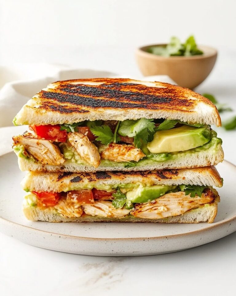 Panera-Inspired Chipotle Chicken Melt with Avocado Recipe