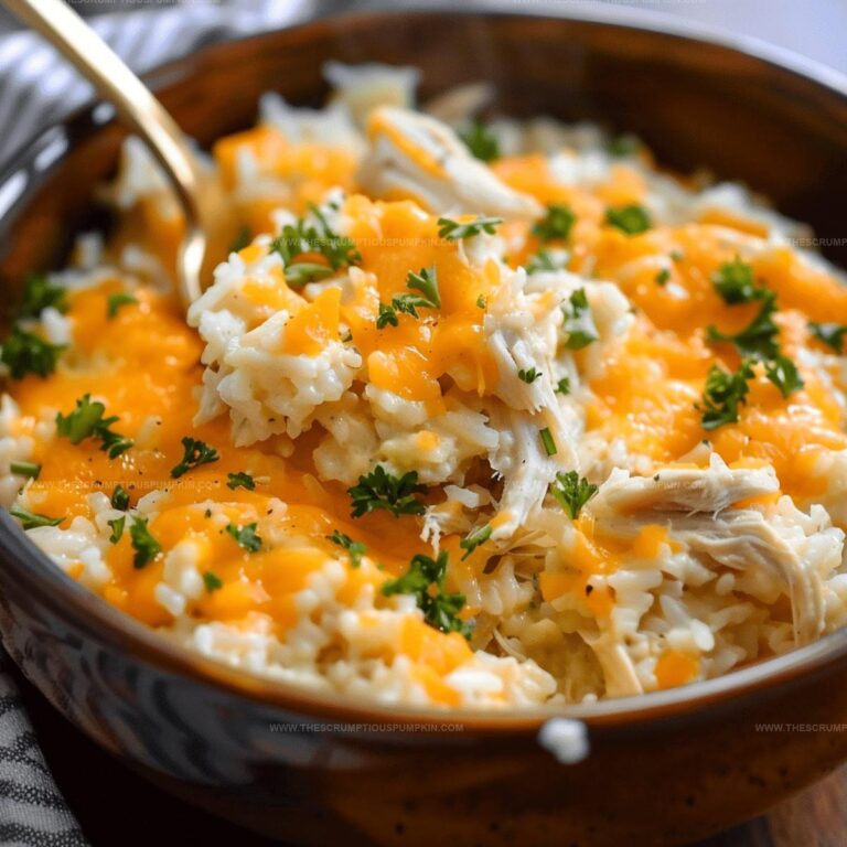 Crockpot Cheesy Chicken And Rice Recipe