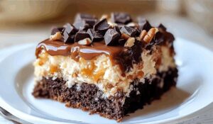 Treasure German Chocolate Poke Cake Recipe