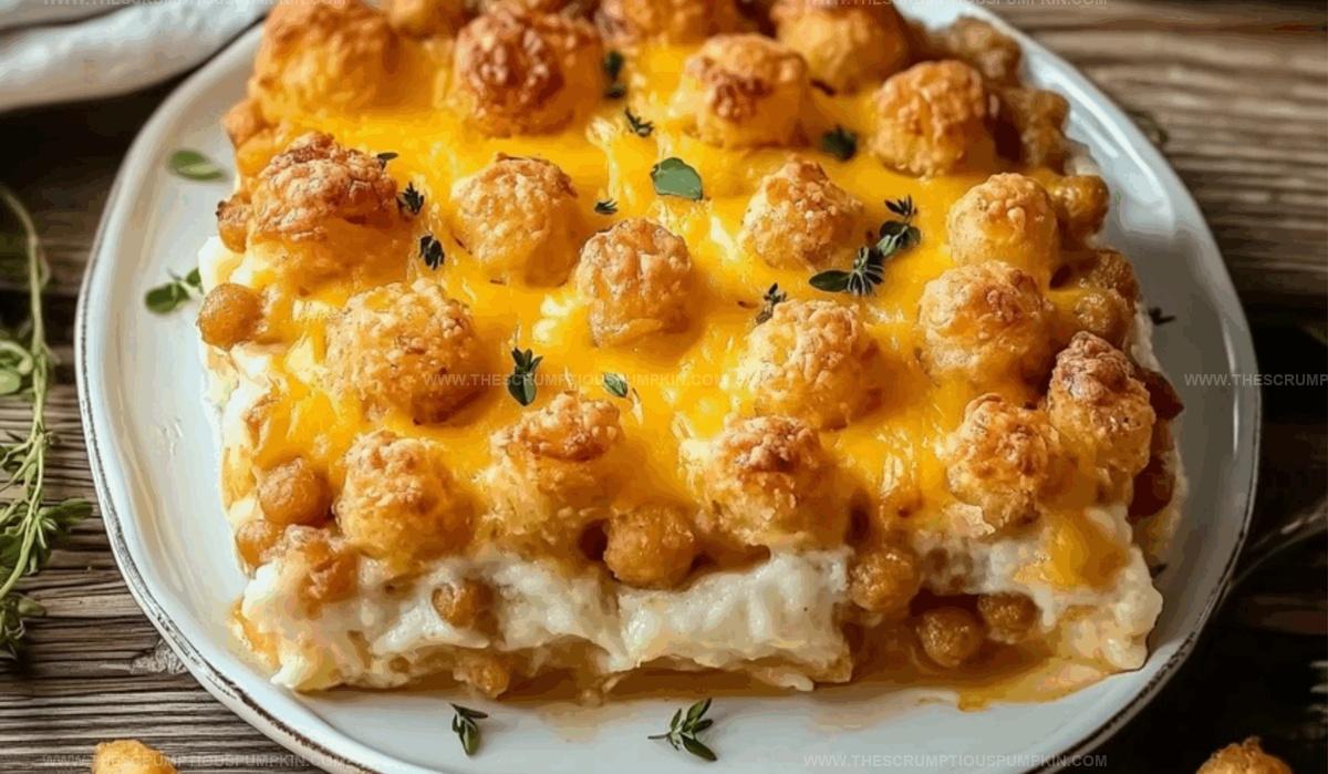 Shepherds Pie Tater Tot Casserole Recipe