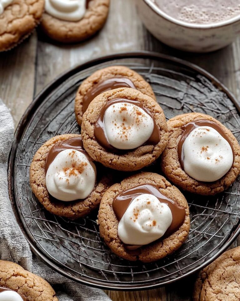 Marshmallow-Surprise Hot Cocoa Cookies Recipe