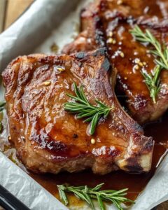 Sweet and Savory Glazed Pork Chops Recipe