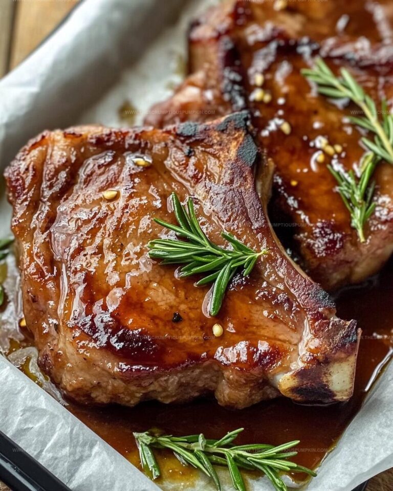 Sweet and Savory Glazed Pork Chops Recipe
