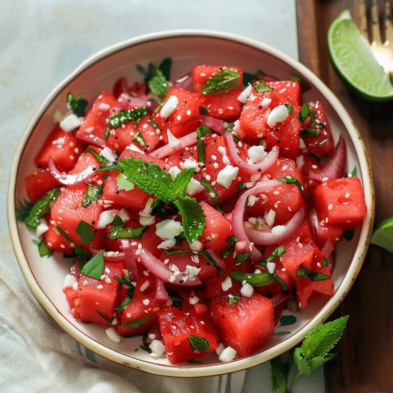 Refreshing Watermelon Salad Recipe