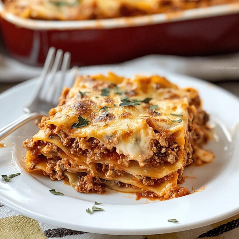 Easy Homemade Lasagna Recipe