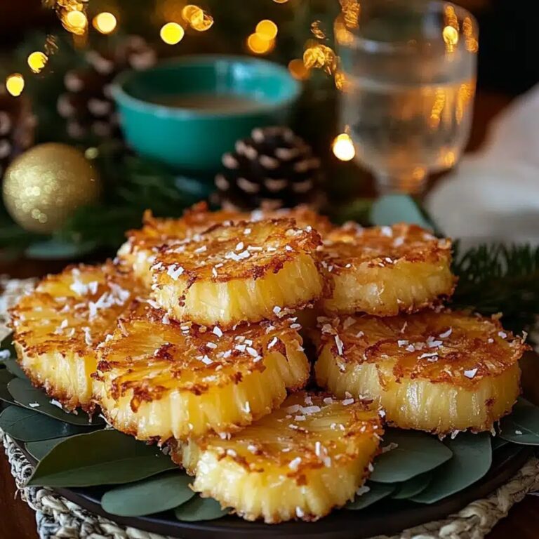 Fried Pineapple With Coconut Crust Recipe