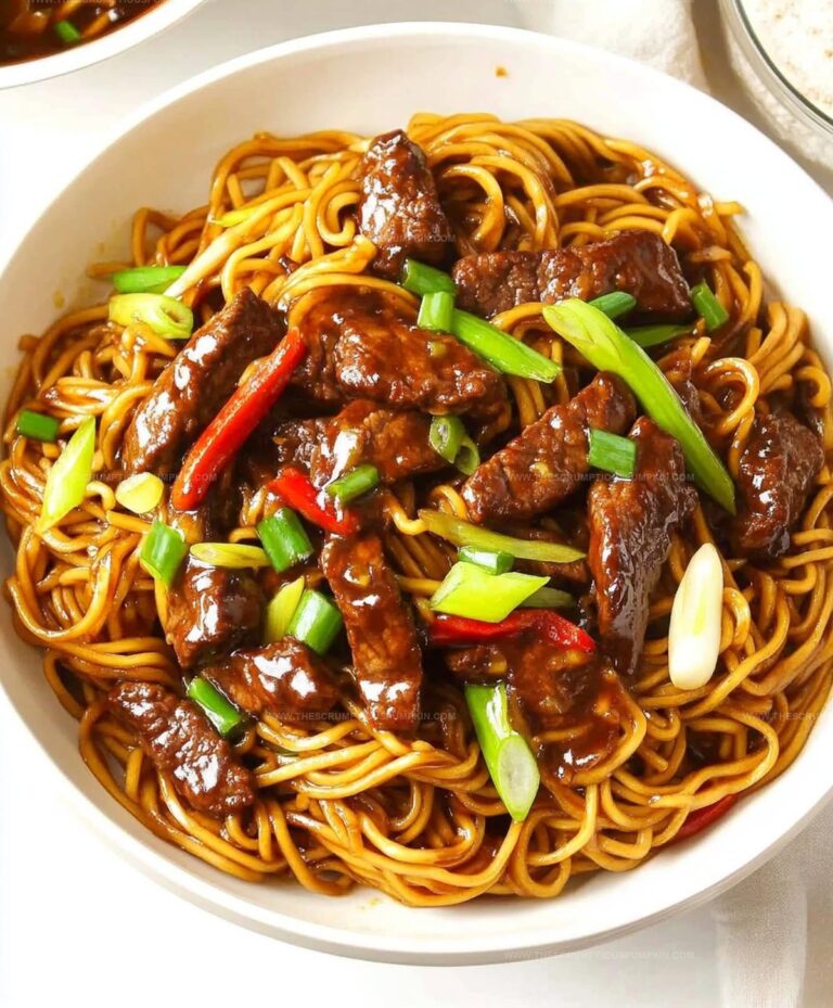 Beef Stir Fry With Noodles And Sticky Sauce Recipe