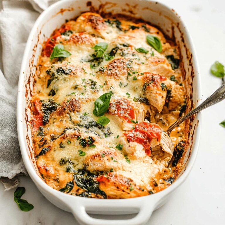 Baked Tuscan Chicken Casserole Recipe