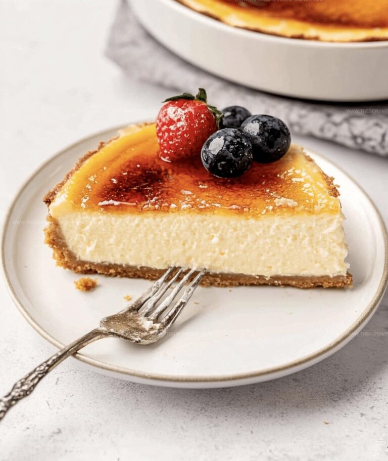 Creme Brulee Cheesecake Recipe