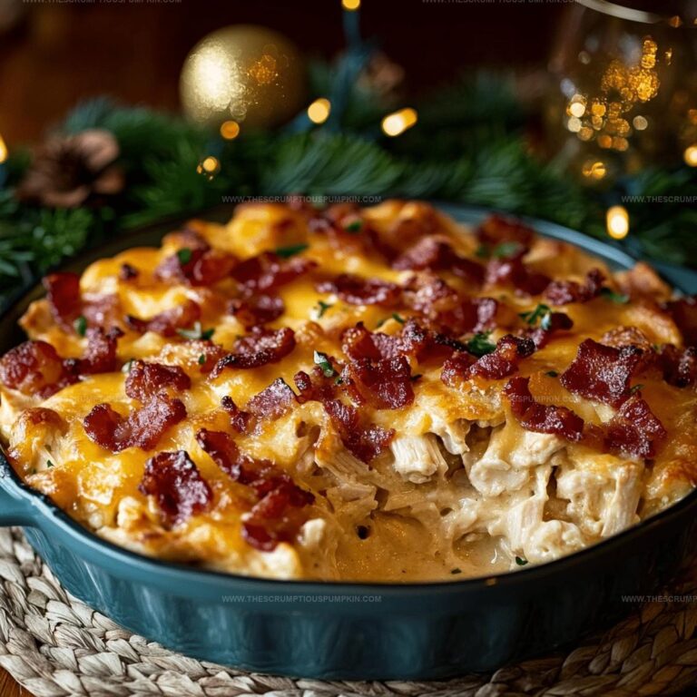Generous Chicken Bacon Ranch Casserole Recipe