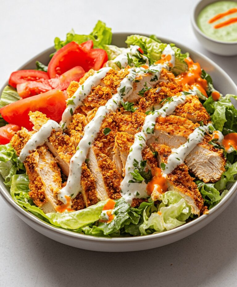 Easy Buffalo Chicken Salad Recipe