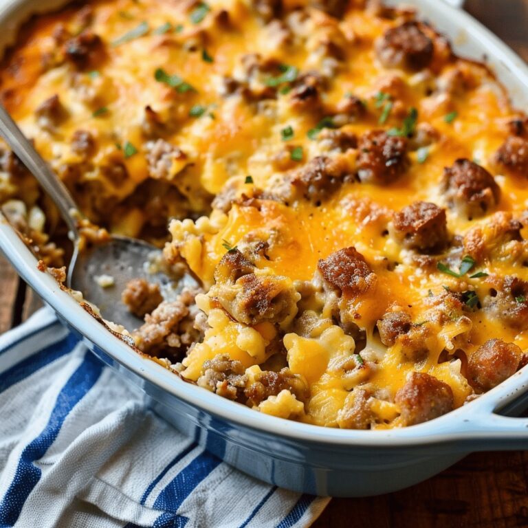 Breakfast Sausage Casserole Recipe