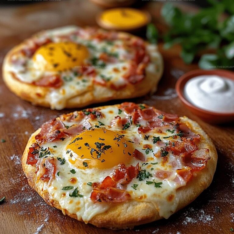 Savory English Muffin Breakfast Pizza Recipe