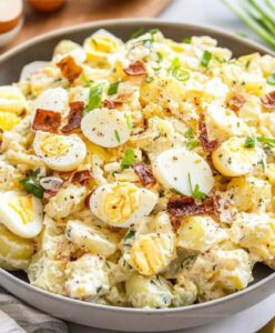 Easy Potato Salad With Eggs Recipe