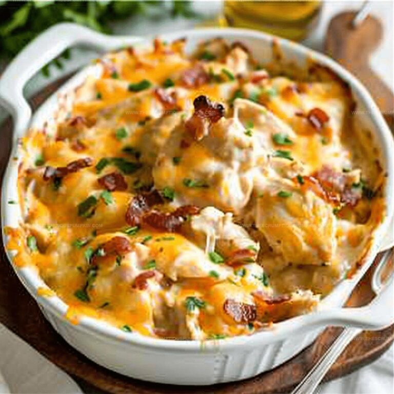 Cheesy Bacon Chicken Casserole Recipe