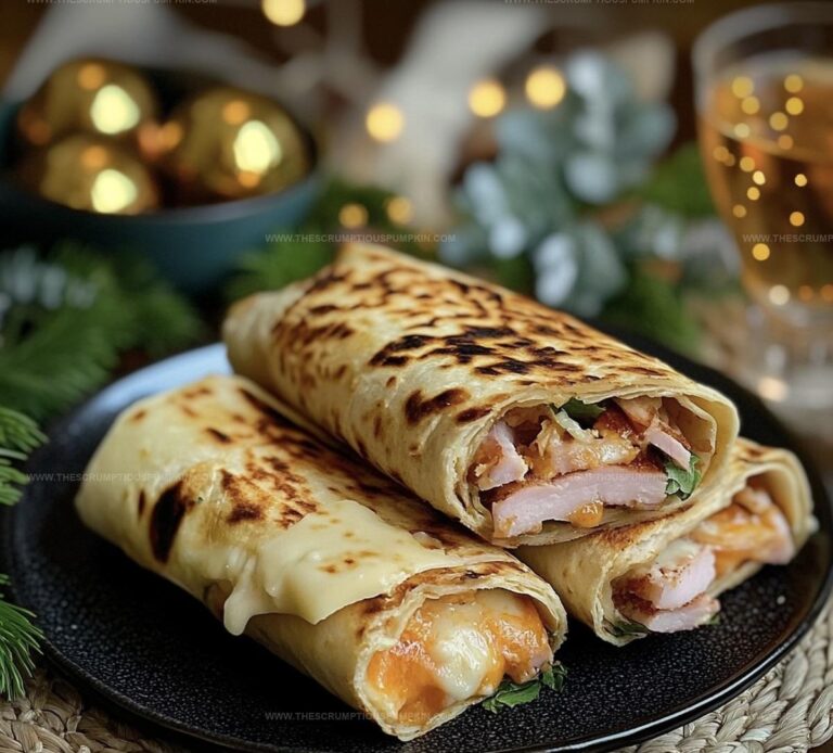 Crackle-Crisp Air Fryer Hot Chicken Ham And Cheese Wraps Recipe