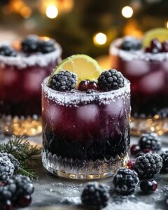 Midnight Frost Christmas Punch Recipe