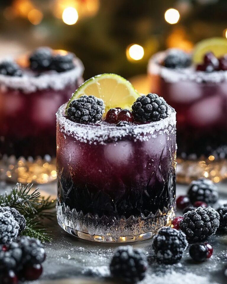 Midnight Frost Christmas Punch Recipe
