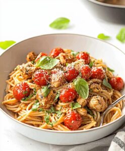 Delicious Bruschetta Chicken Pasta Recipe