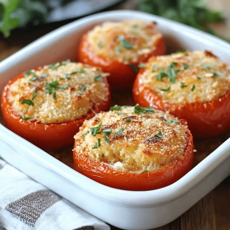 Baked Parmesan Tomatoes Recipe