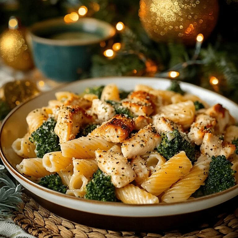 Home-Style Chicken And Broccoli Pasta Recipe