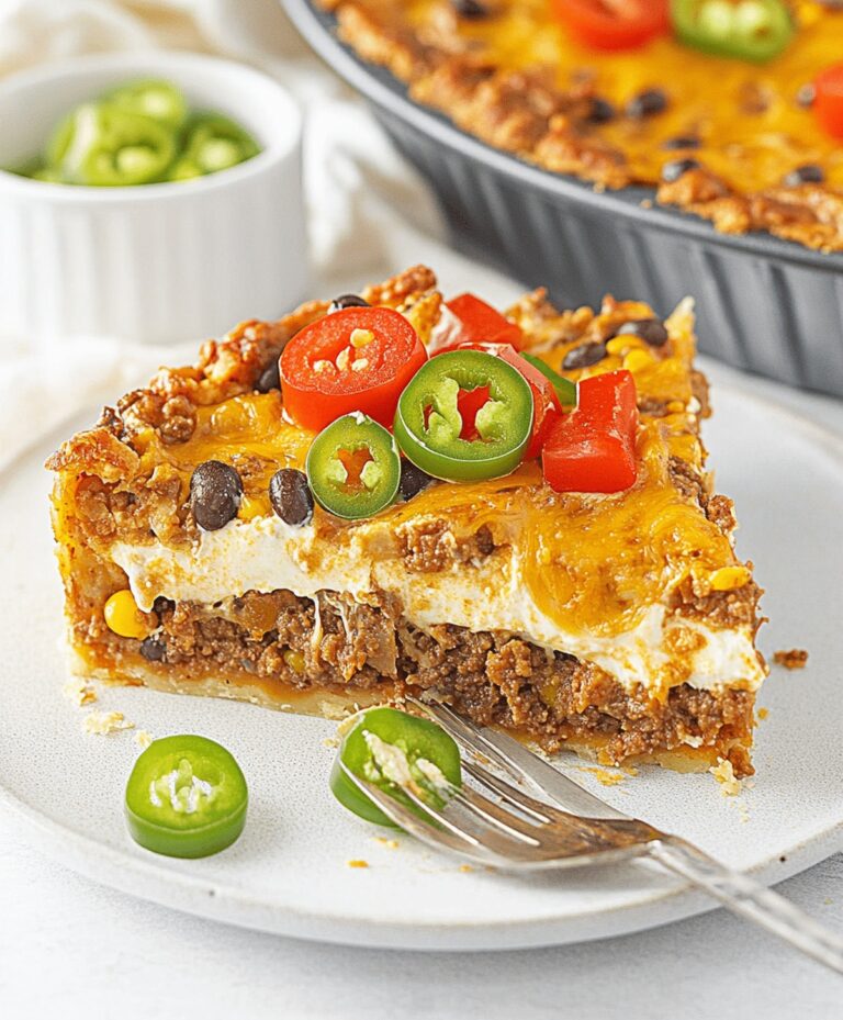 Impossible Taco Pie Recipe