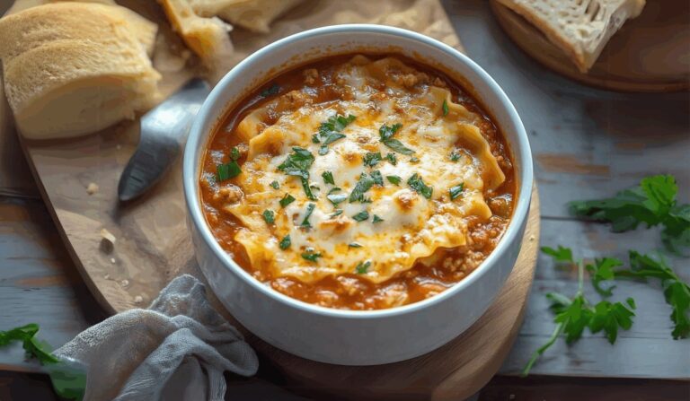 Vigorous Lasagna Soup Recipe