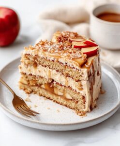The Best Caramel Apple Spice Cake Recipe