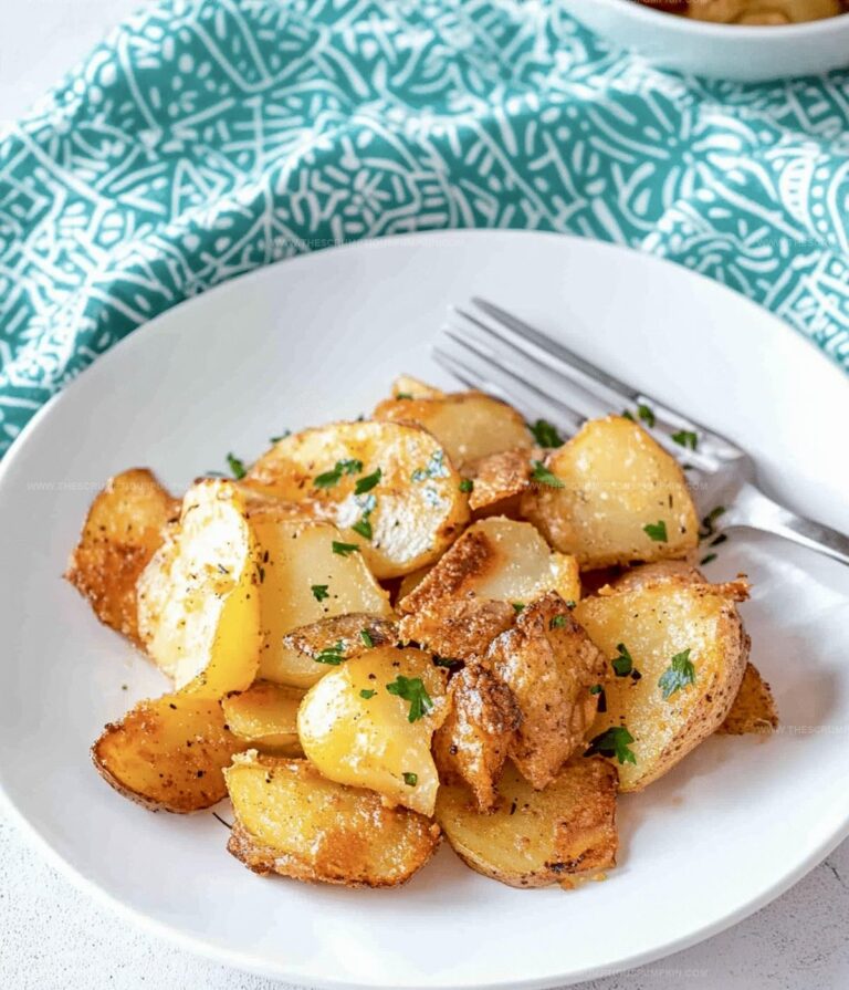 Oven Fried Potatoes & Onions Recipe