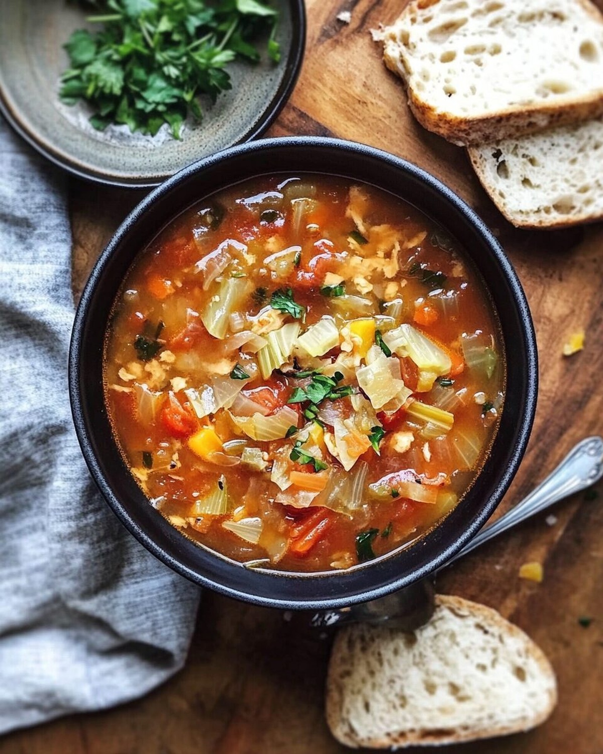 Hearty Veggie-Packed Cabbage Soup Recipe
