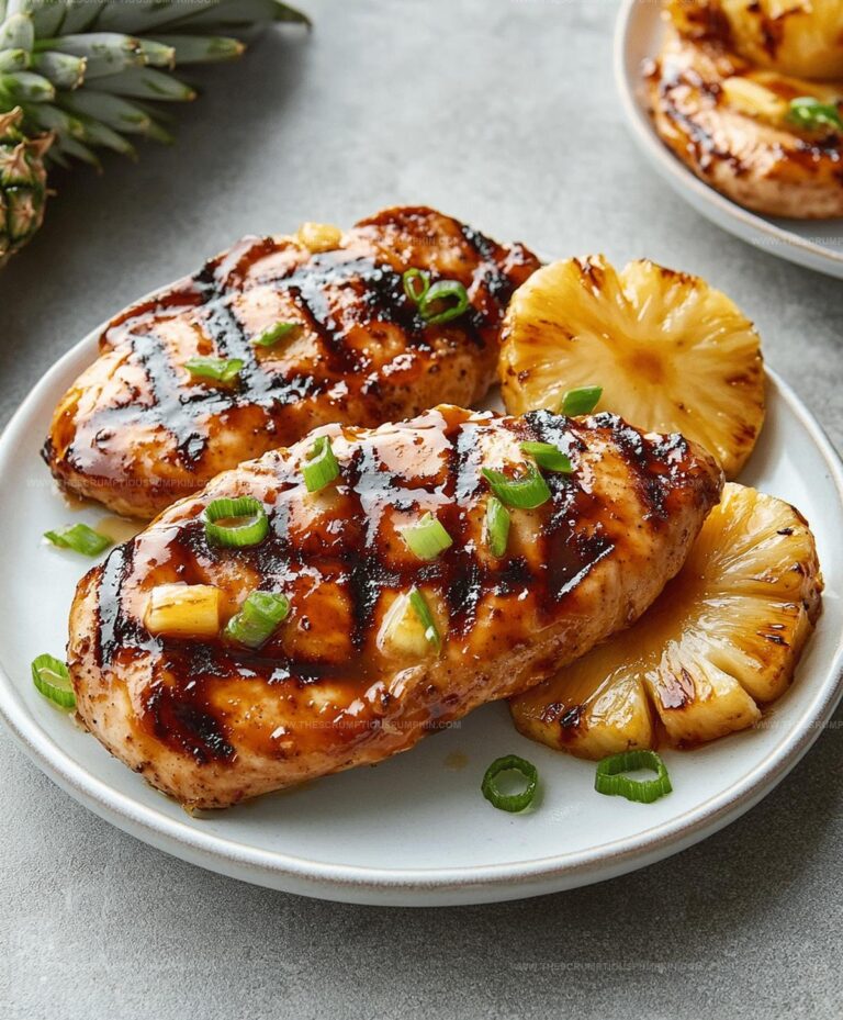 Baked Pineapple BBQ Chicken Breast Recipe
