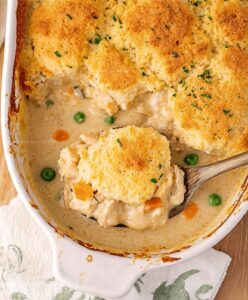 Tiktok Cheddar Bay Biscuit Chicken Cobbler Recipe