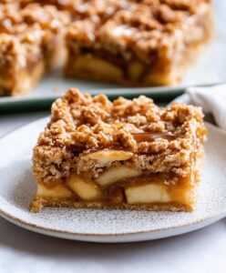 Salted Caramel Apple Pie Bars Recipe
