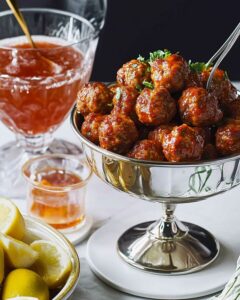 Sweet and Tangy Cranberry Cocktail Meatballs Recipe