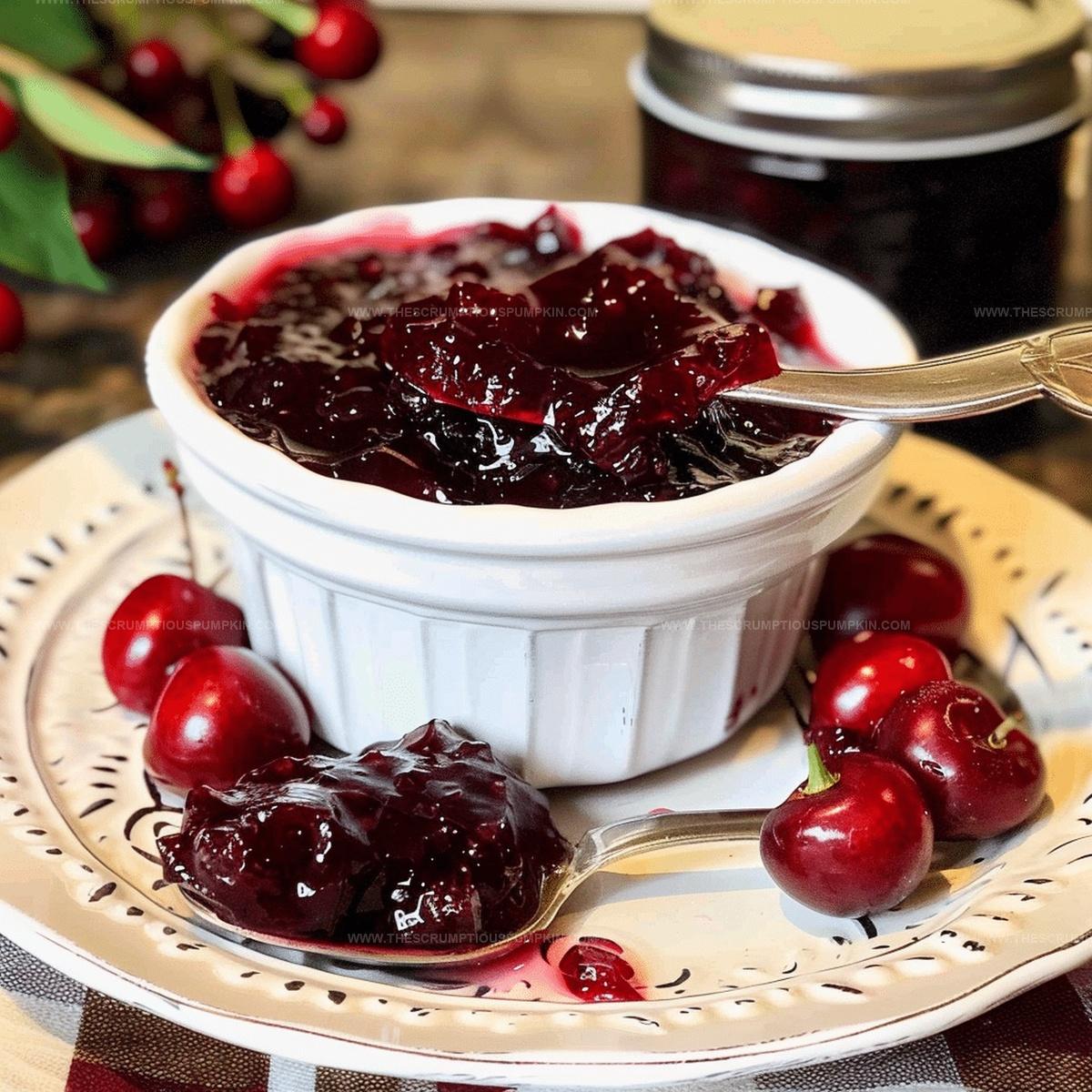 Bing Cherry Freezer Jam Recipe