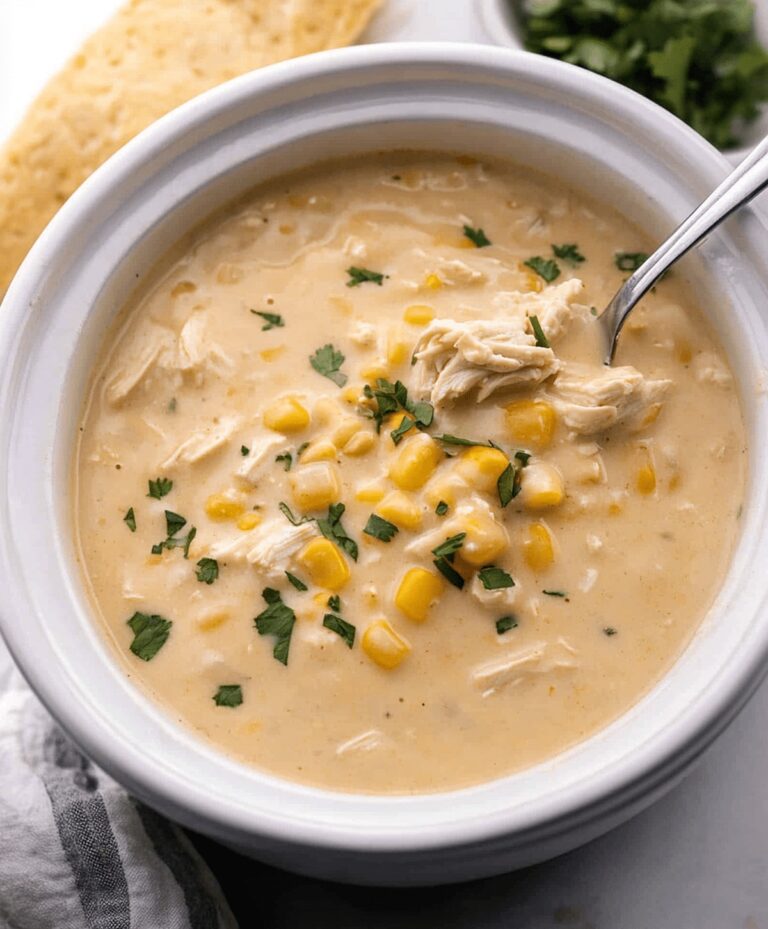 Easy Crockpot White Chicken Chili Recipe