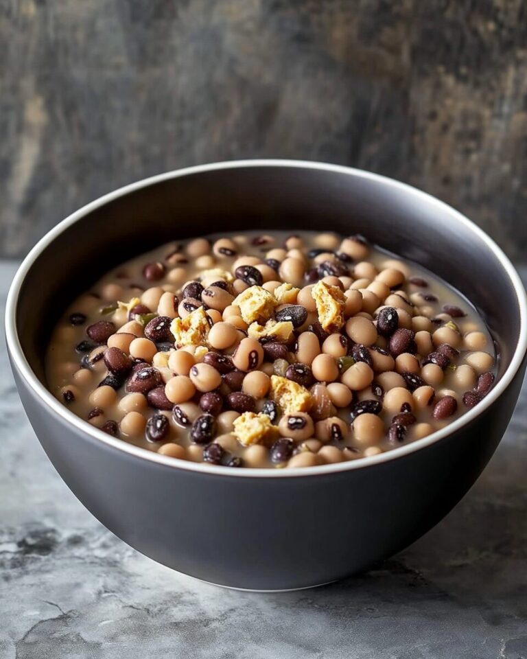 Hearty Slow-Cooked Black-Eyed Peas with Smoky Ham Recipe