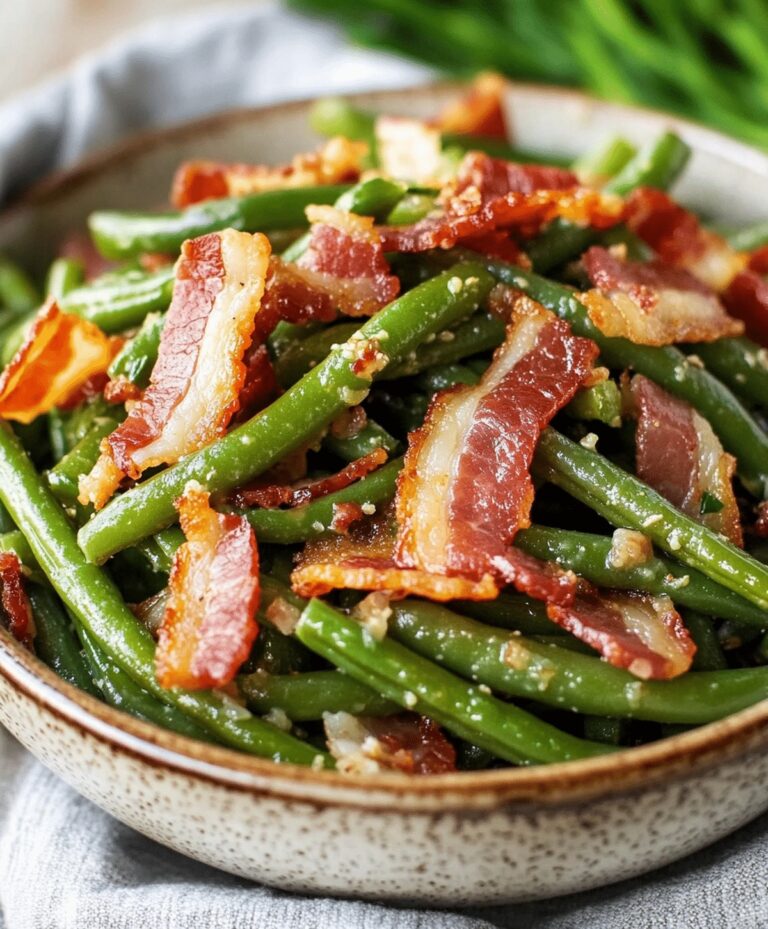 Quick & Easy Southern Bacon And Green Beans Recipe