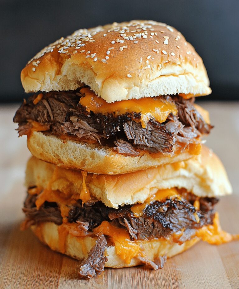 Easy Roast Beef And Cheddar Sliders Recipe