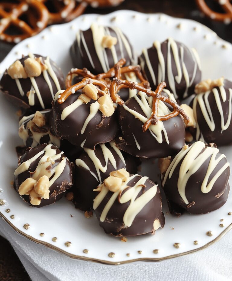 Chocolate Peanut Butter Pretzel Candies Recipe