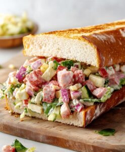 Italian Chopped Salad Sandwich Recipe