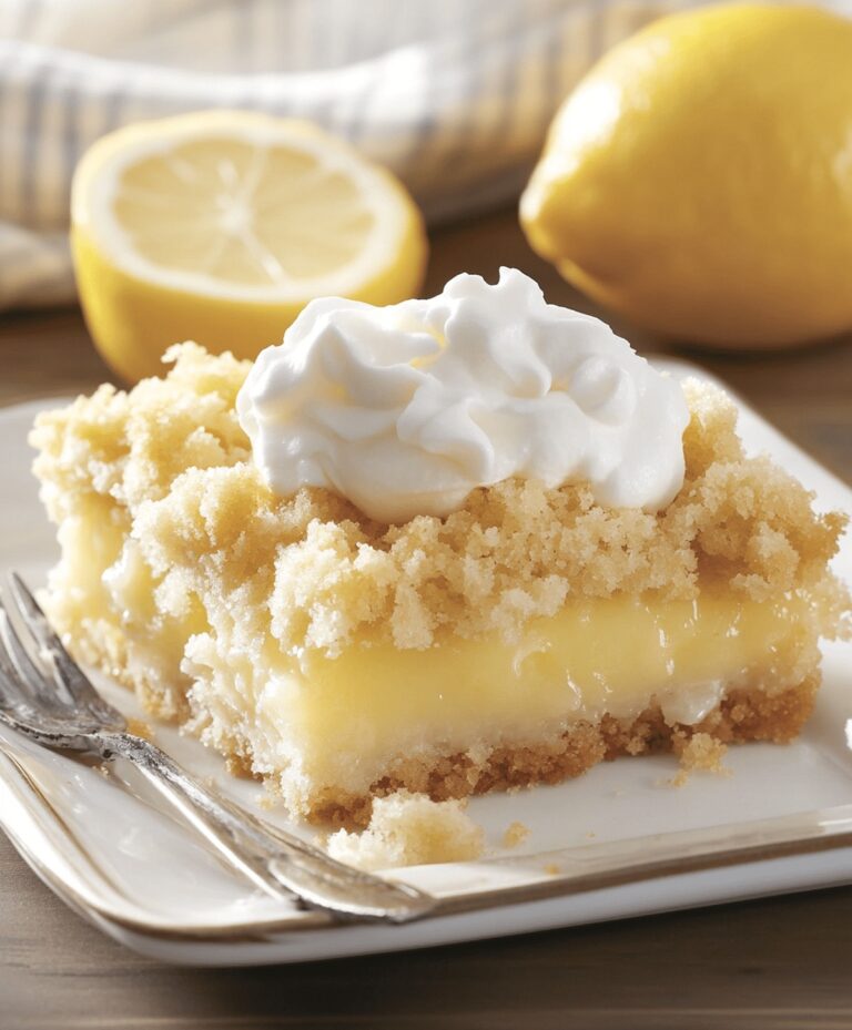 Lemon Cream Cheese Dump Cake Recipe