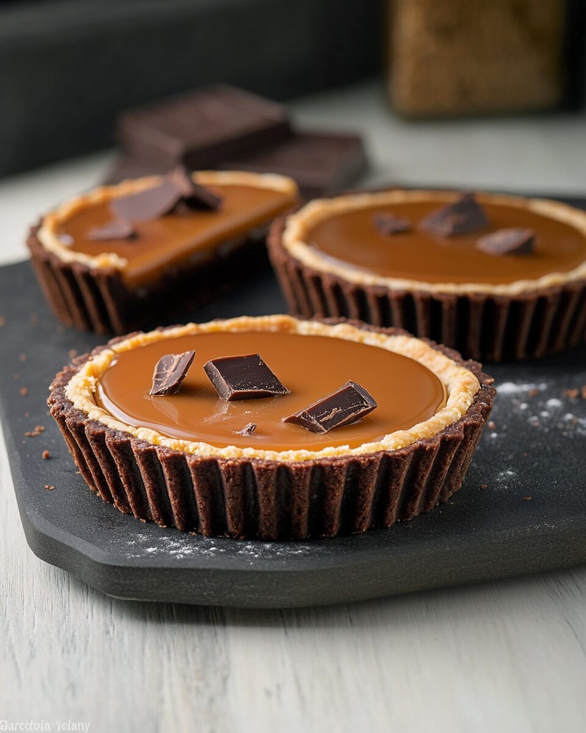 Salted Caramel Chocolate Tart Recipe