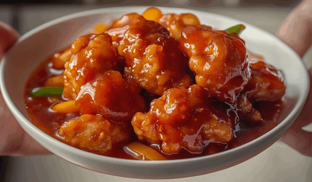Glazed Sweet And Sour Chicken Recipe