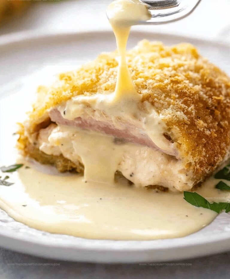 Creamy Chicken Cordon Bleu Recipe