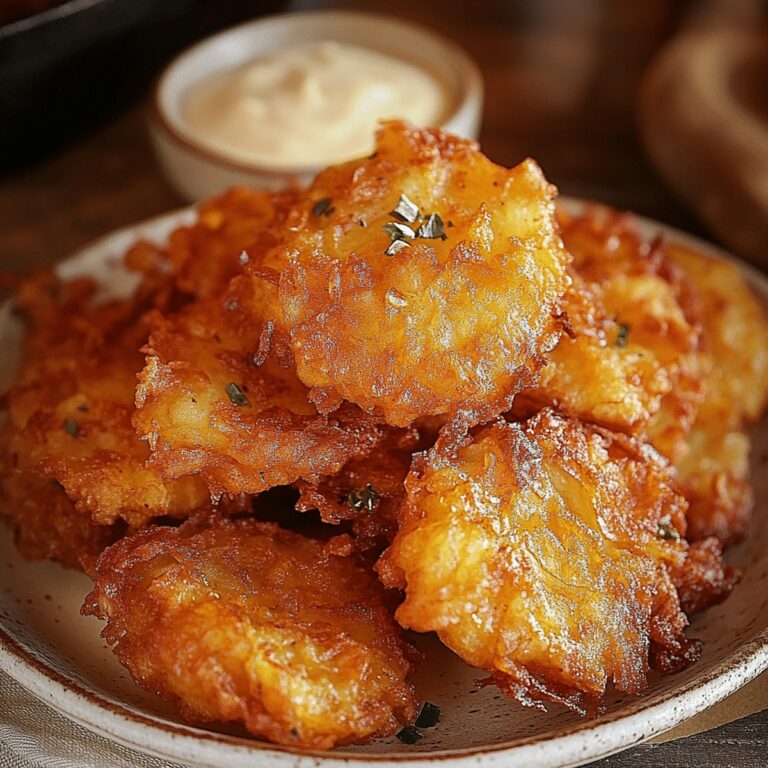 Crunchy Amish Onion Fritters Recipe